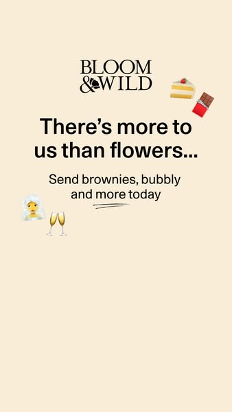 Bloom & Wild ad: Discover our gift sets & hampers