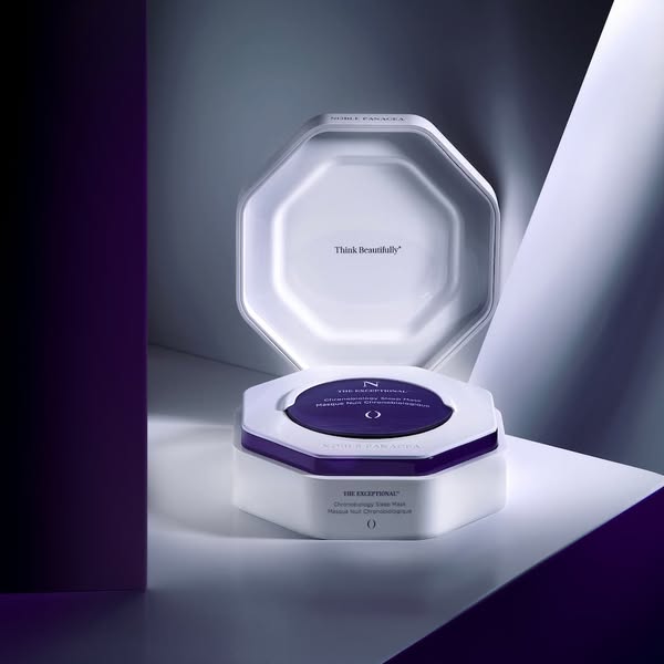 NOBLE PANACEA ad: Replenishes Moisture Overnight