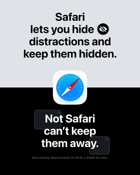 Apple ad: Switch to Safari