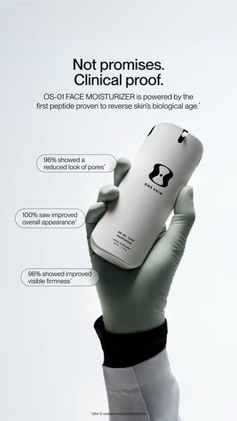 OneSkin ad: The moisturizer your routine is missing