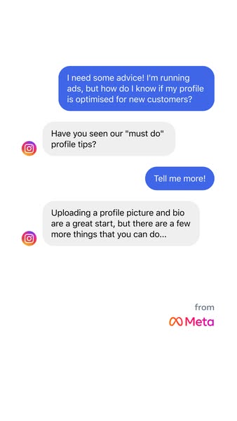 Instagram for Business ad: Get set up for success.