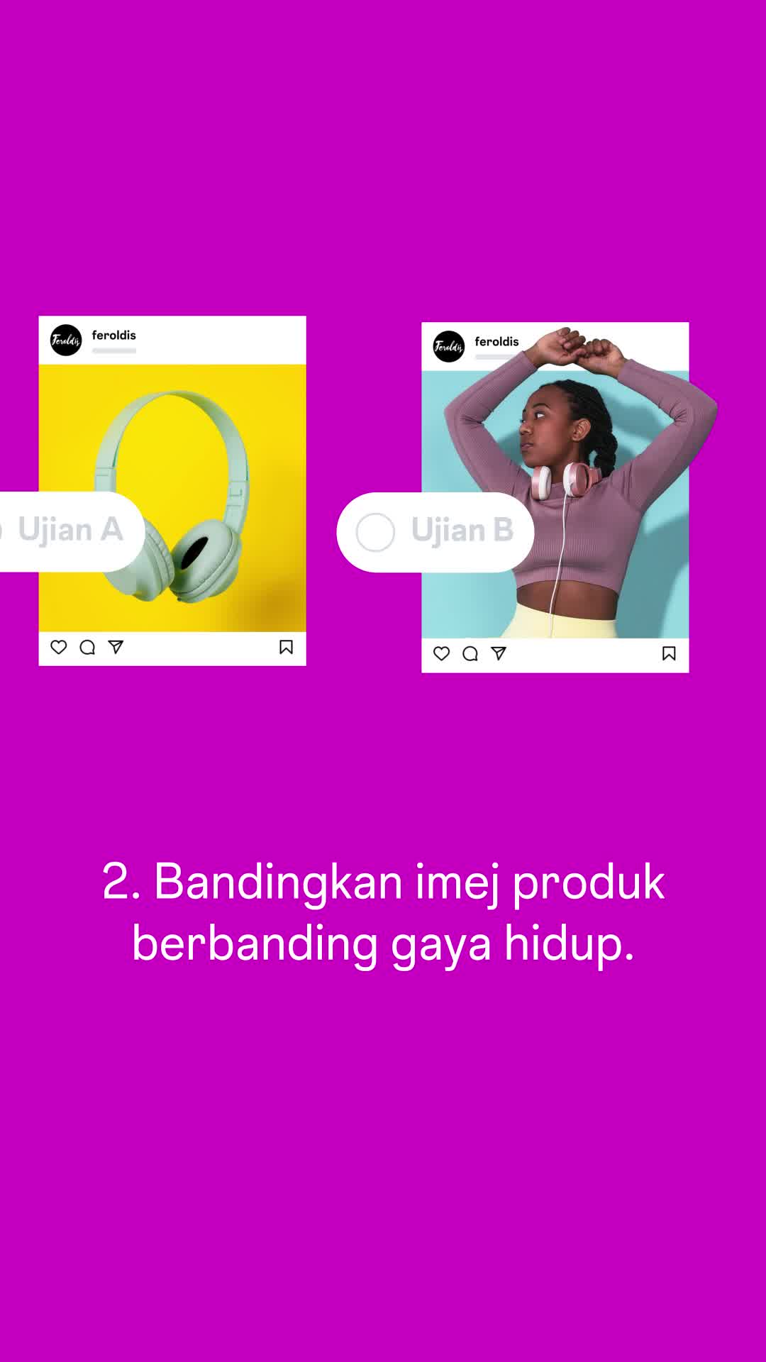 Instagram for Business ad: Cuba taktik ujian yang terbukti.