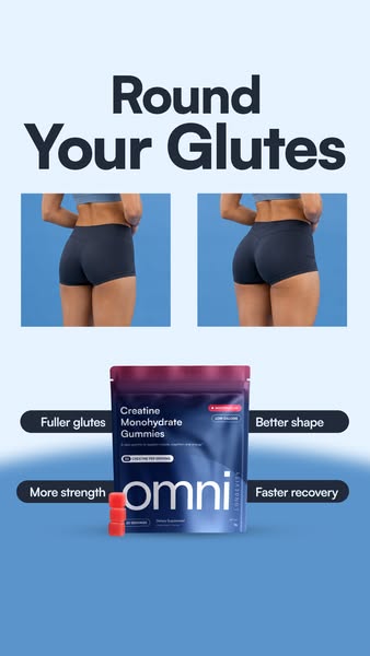 OMNI Longevity ad: Real Creatine - 43% OFF TODAY 👉