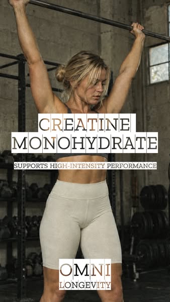 OMNI Longevity ad: Real Creatine - 43% OFF TODAY 👉