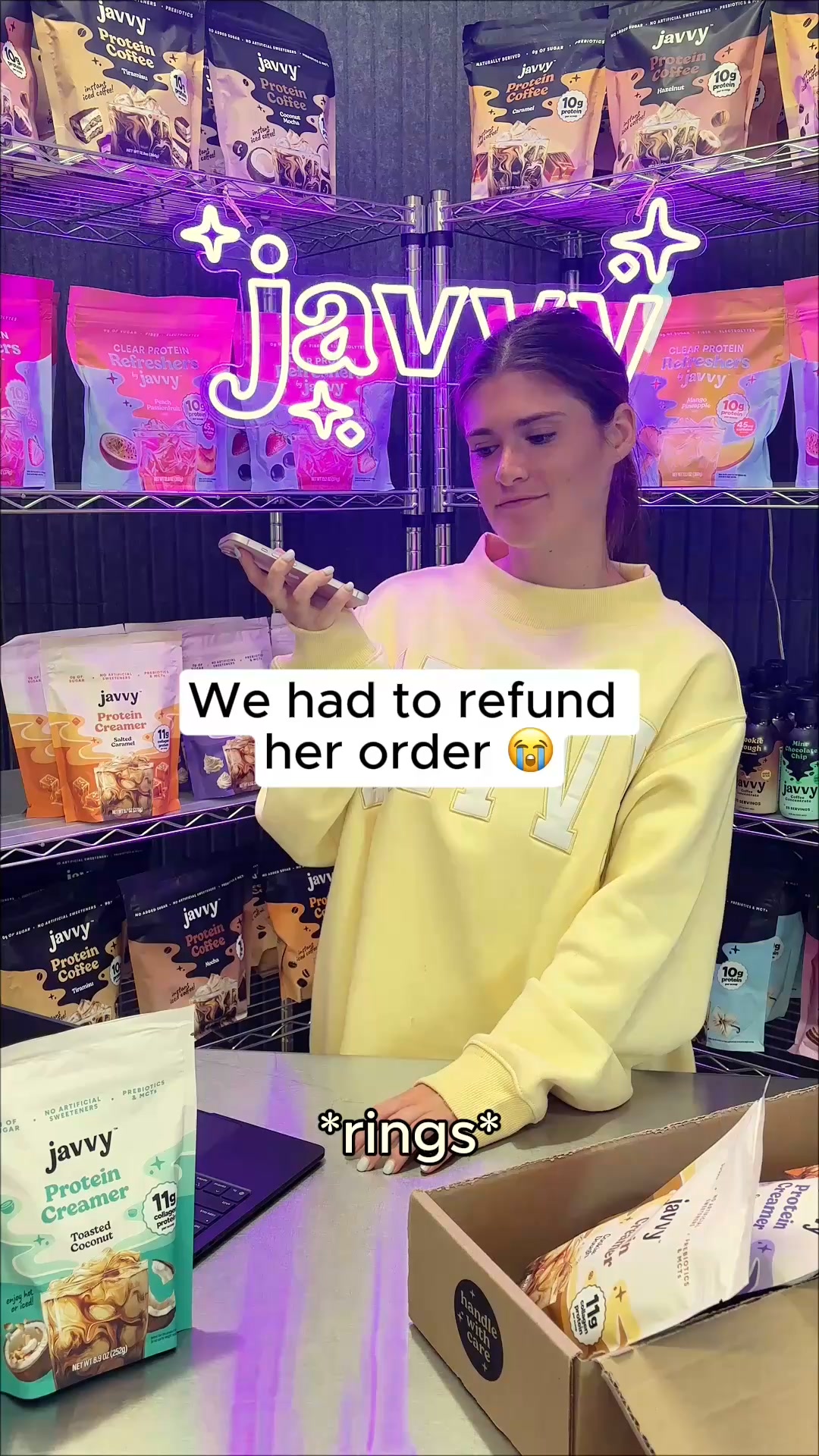 Javvy ad: Protein-Packed Creamer 💪