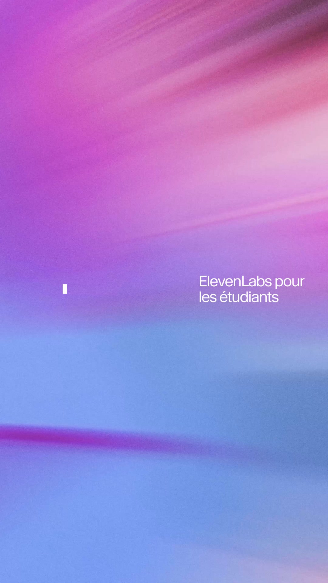 ElevenLabs ad: Trusted by 7,500,000+ Creators | ElevenLabs for Students