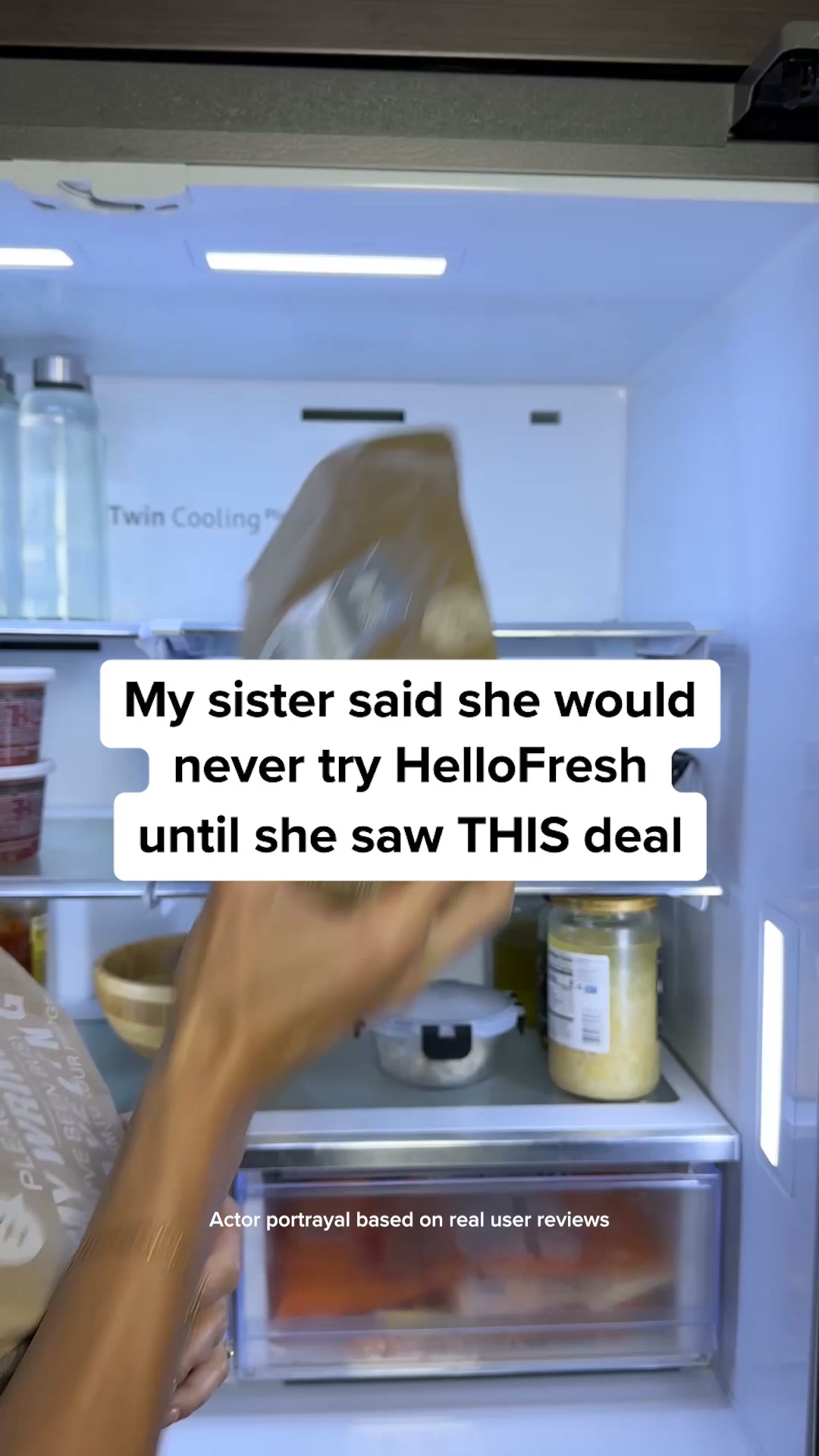 HelloFresh ad: Get 50% off