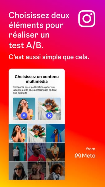 Instagram for Business ad: placeholder