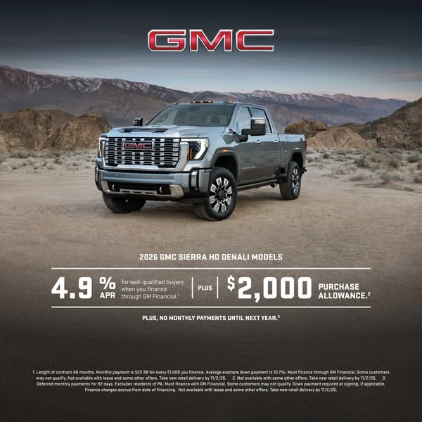 GMC ad: Explore GMC Sierra HD
