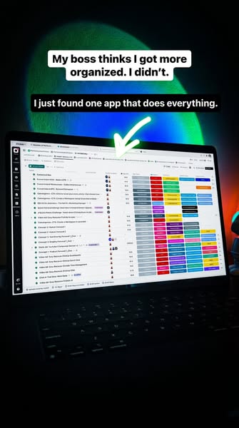 ClickUp ad: Your boss will notice.