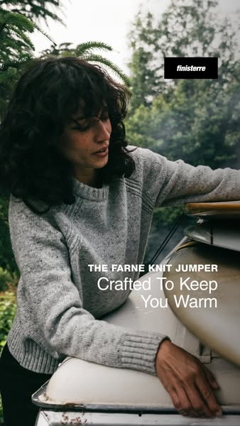 Finisterre ad: Warmth Whatever the Weather