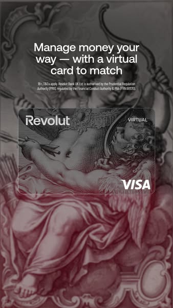 Revolut ad: Get your special edition card