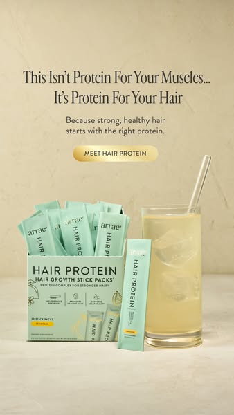 Arrae ad: Protein, Just For Your Hair