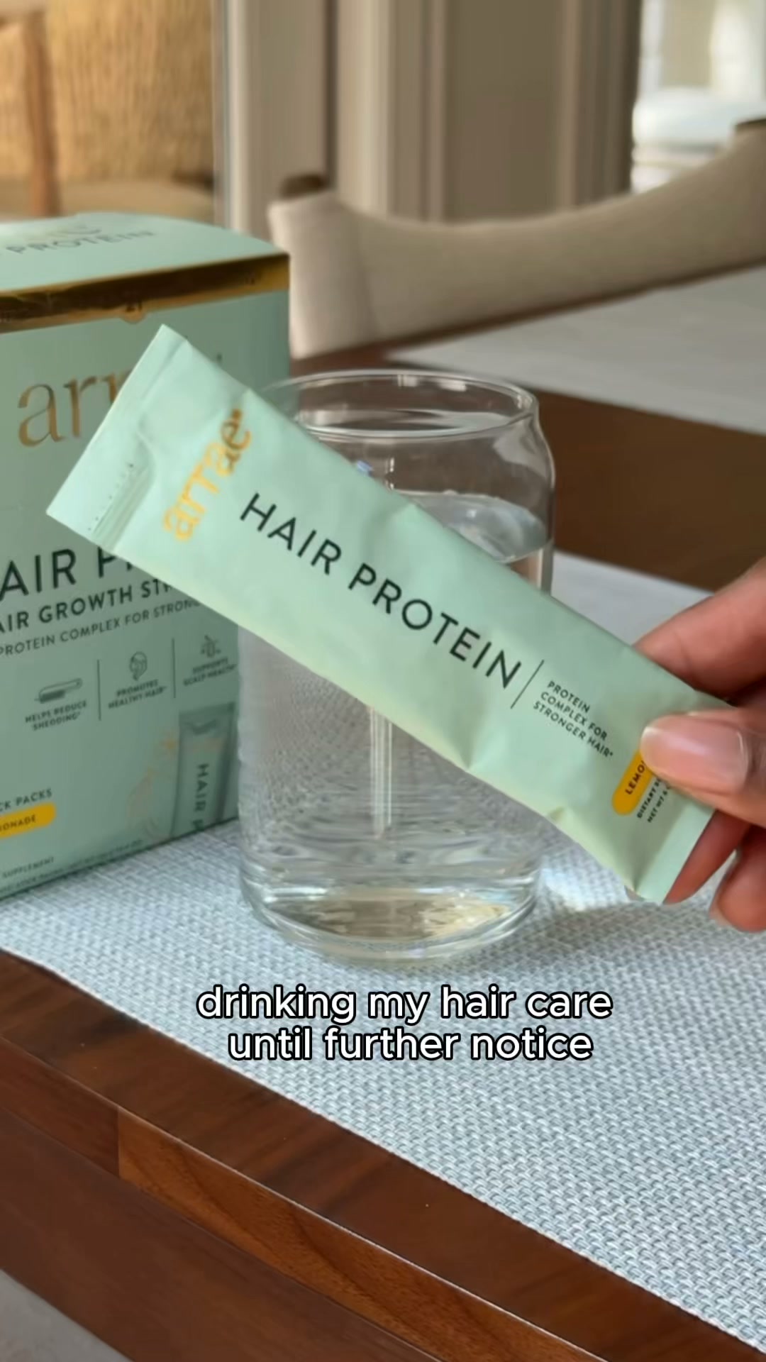 Arrae ad: The #1 secret to healthy hair ✨
