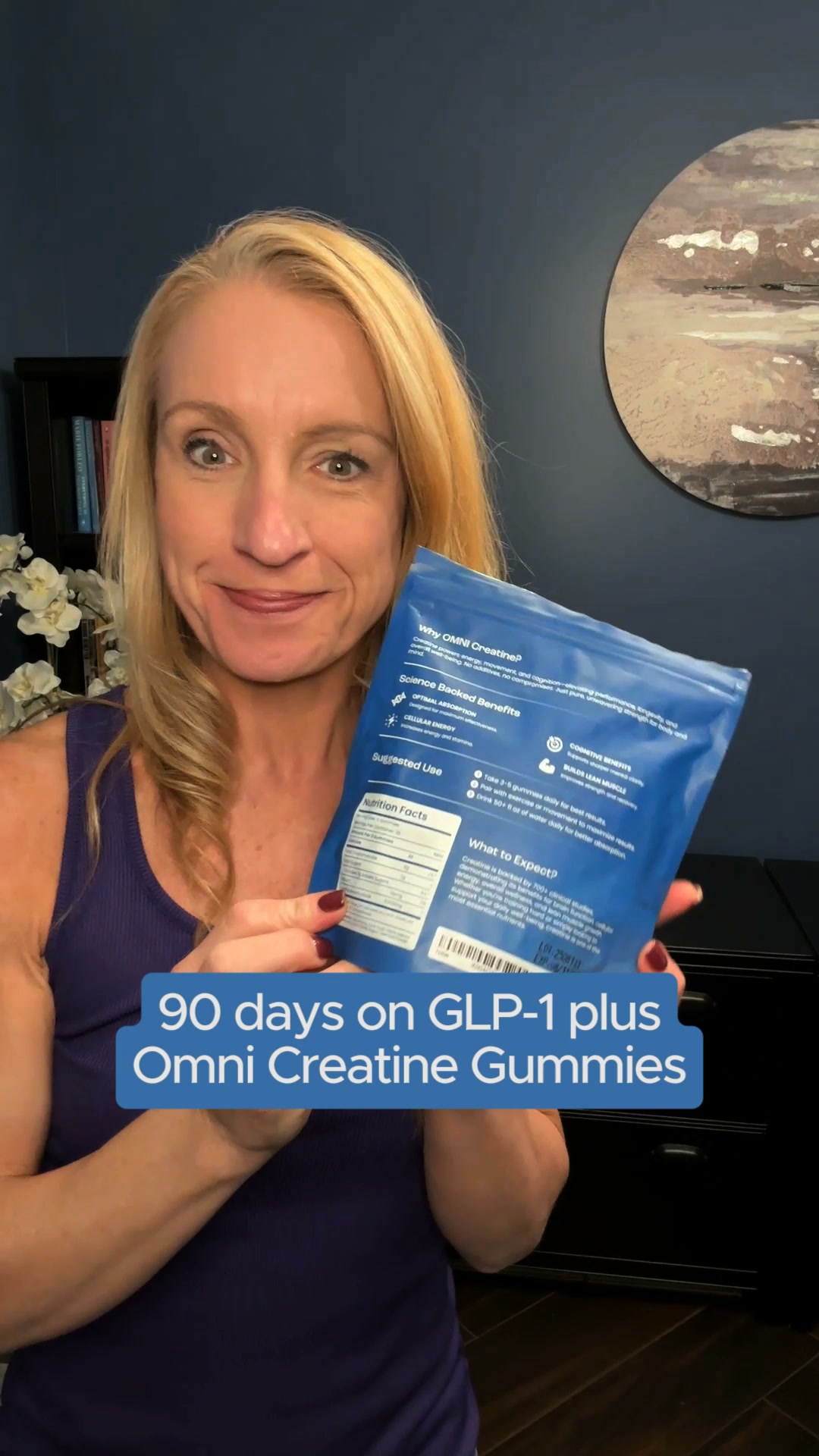 OMNI Longevity ad: Creatine Made Delicious 🍉 🍑