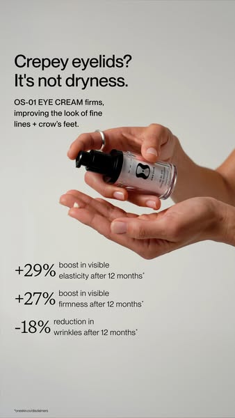 OneSkin ad: Peptide-powered eye cream