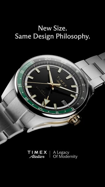 Timex ad: A New Standard In 38mm