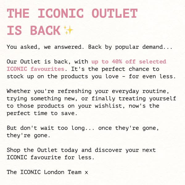 Iconic London ad: Free Delivery when you spend £35
