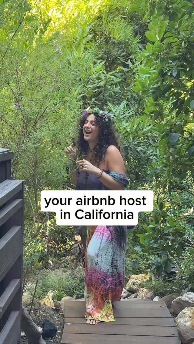 Airbnb ad: Let’s duet and frolic!! @airbnb #travel #california #crystals #raw #airbnbpartner