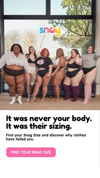 Snag Tights ad: It Was Never Your Body