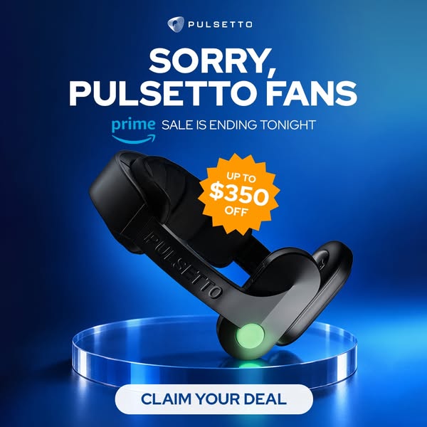 Pulsetto ad: PRIME DAY SALE - Up to $350 OFF TODAY!