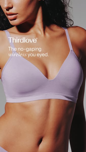 ThirdLove ad: Made for small busts. Still here.