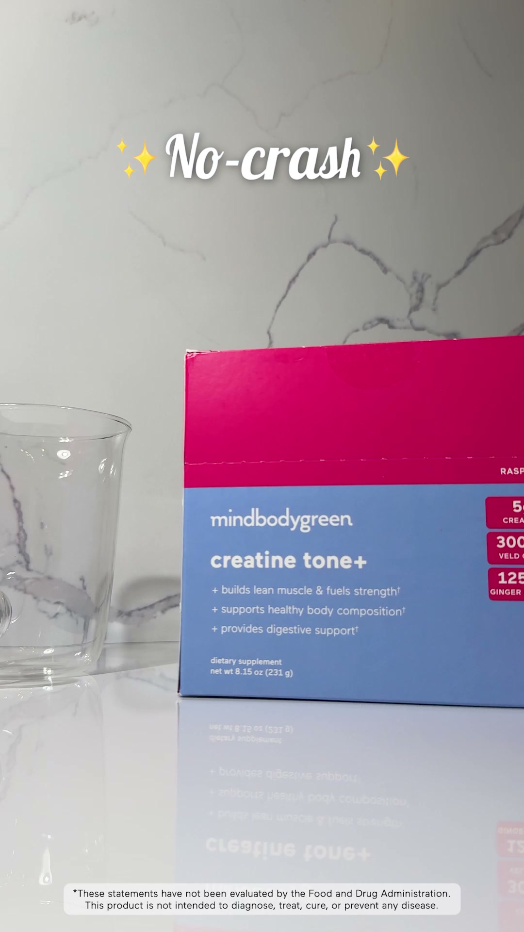 mindbodygreen ad: It’s here: creatine tone+