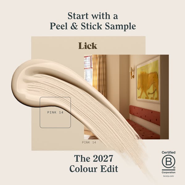 Lick ad: Start with a sample