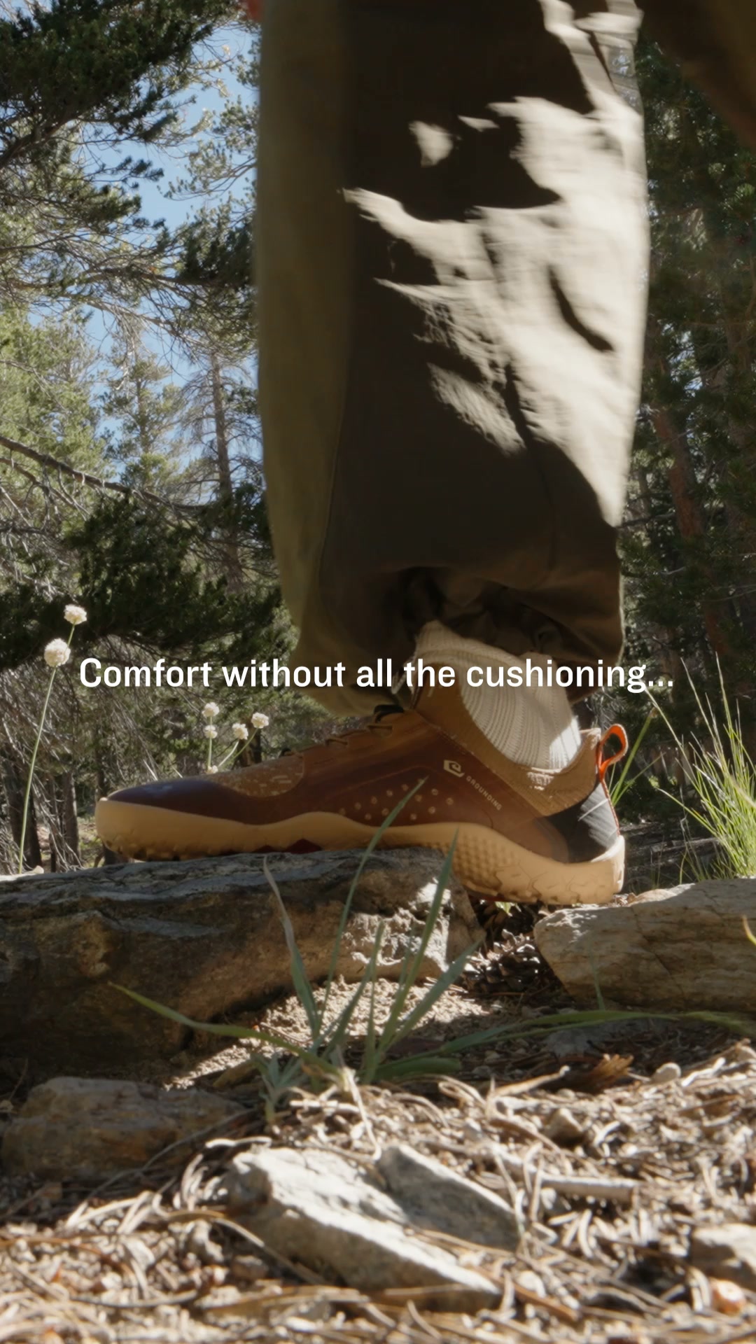Vivobarefoot ad: Reject normal. Weird more.