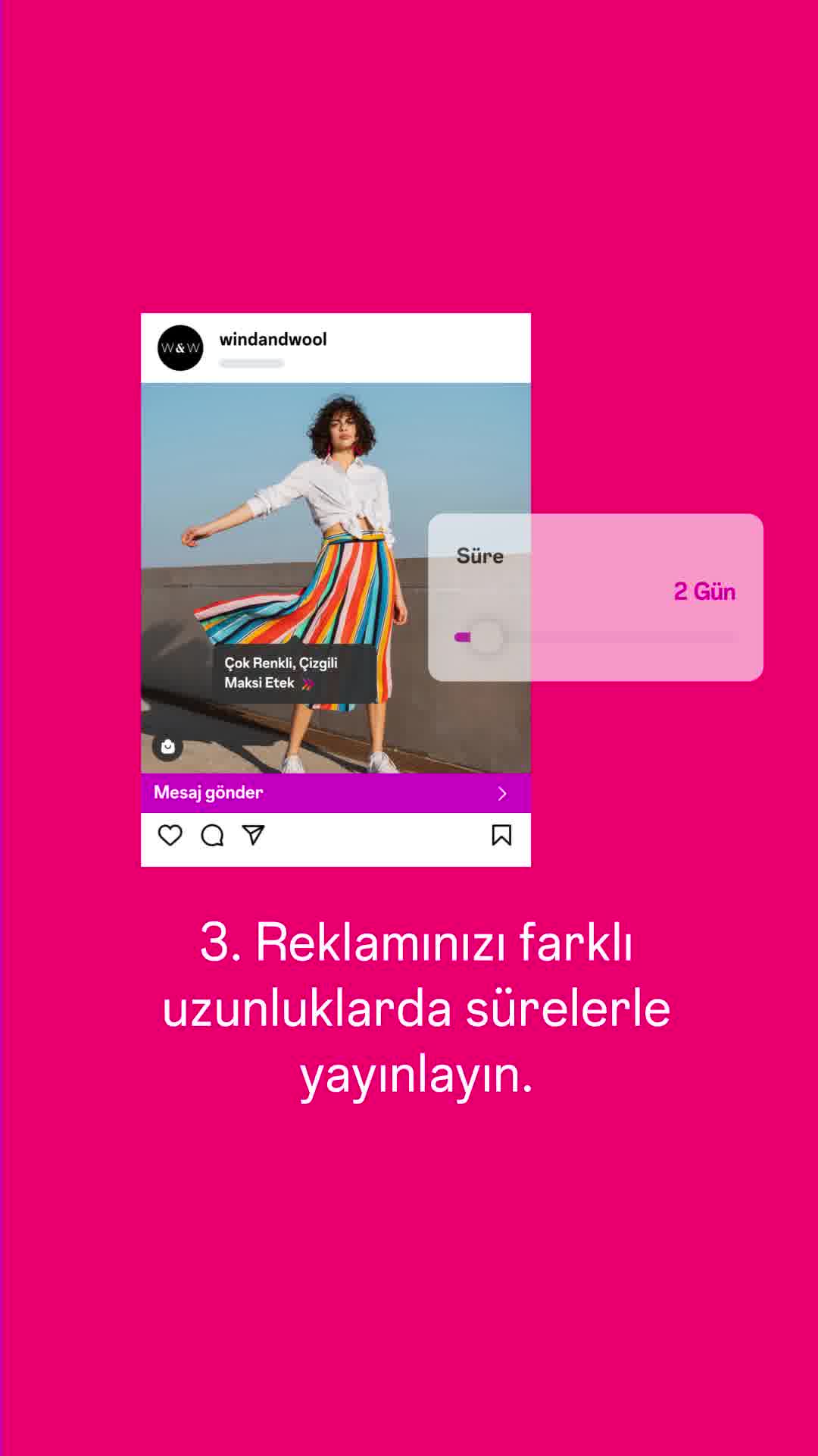 Instagram for Business ad: Kanıtlanmış test taktiklerini deneyin.