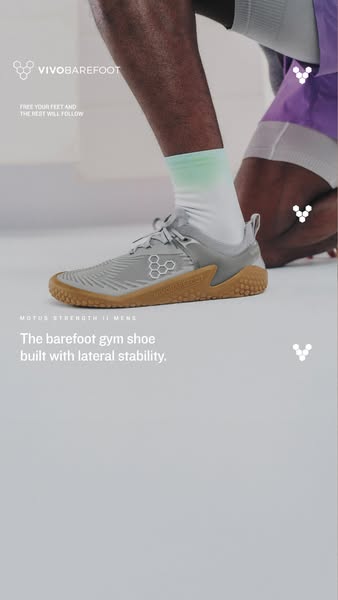 Vivobarefoot ad: Try them for 100 days
