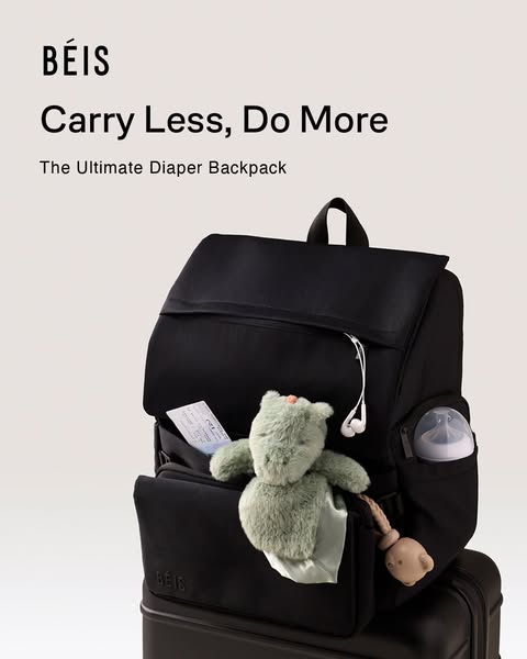 Beis ad: The Ultimate Diaper Backpack