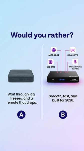 VSeebox USA ad: The Streaming Device Built for 2026.