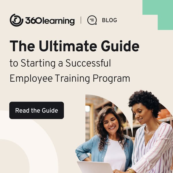 360Learning ad: Employee Training Program: Successful Start