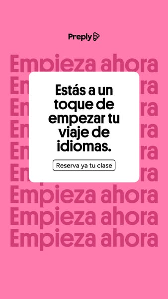 Preply ad: Plan de aprendizaje a medida.