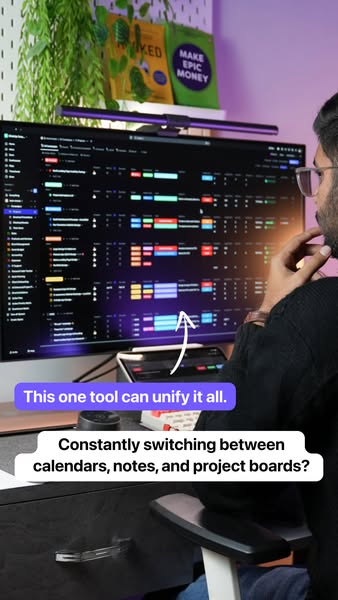 ClickUp ad: Every app, AI agent, and human in one place.