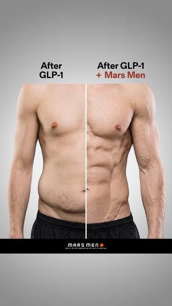Mars Men ad: What GLP-1 Does to Your T Levels
