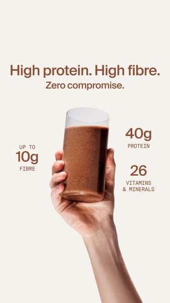 Huel ad: Protein is important, but it isn't everything.