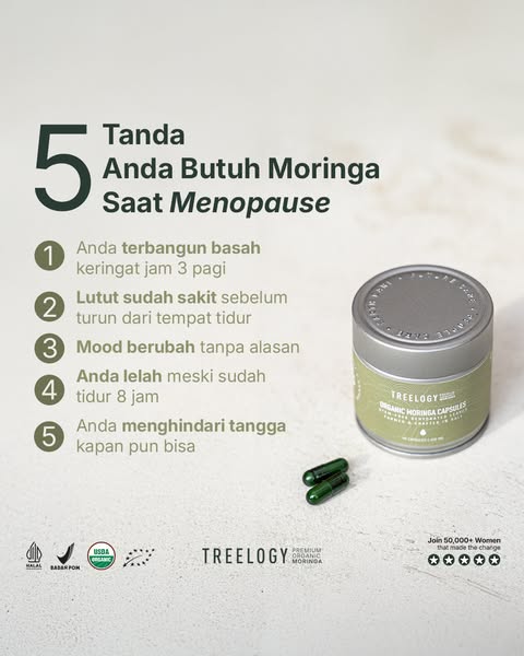 Treelogy ad: 🌿 Akhirnya, lega alami untuk menopause