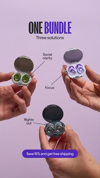 Loop ad: Shop our Earplug Bundle 👂