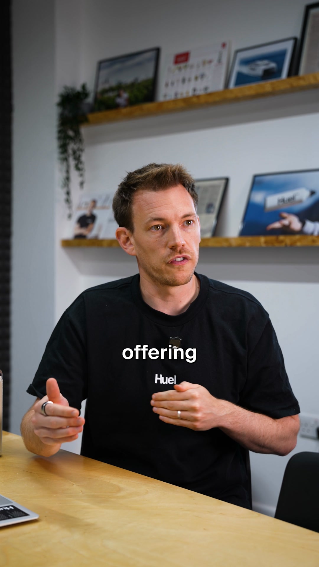 Huel ad: Free t-shirt for new customers