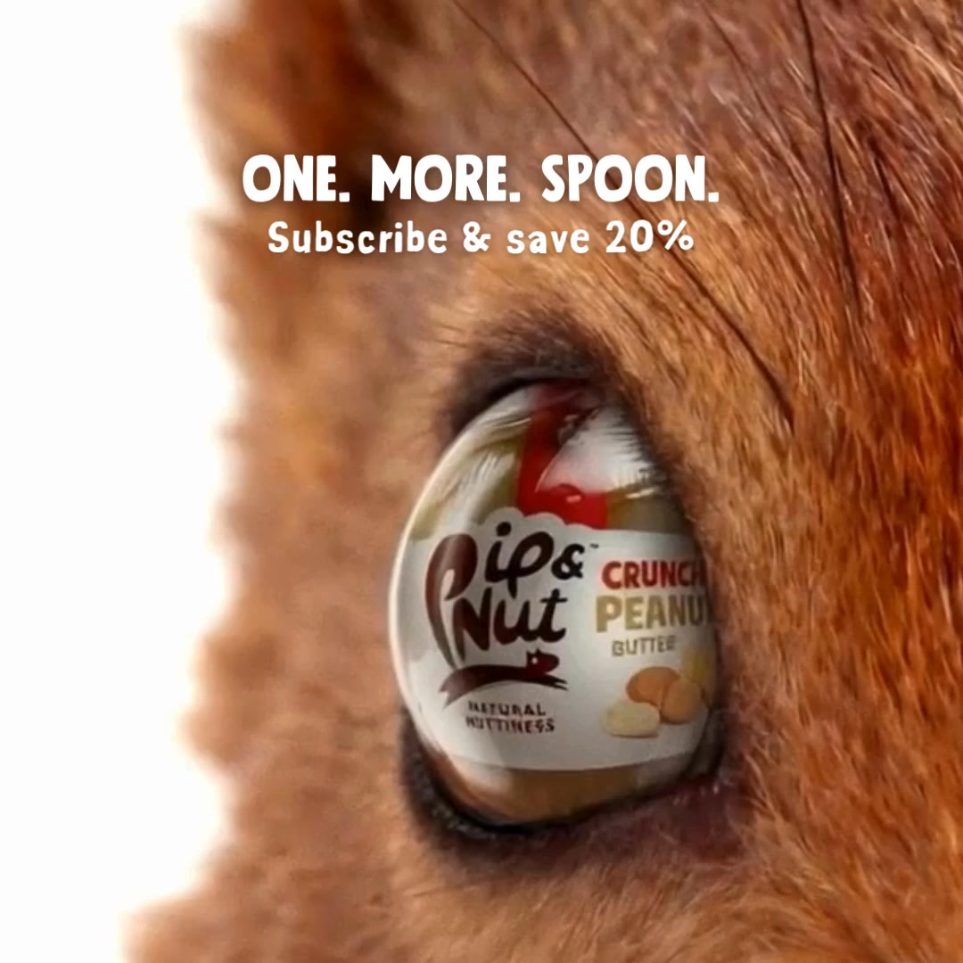 Pip&Nut ad: Keep the jars coming