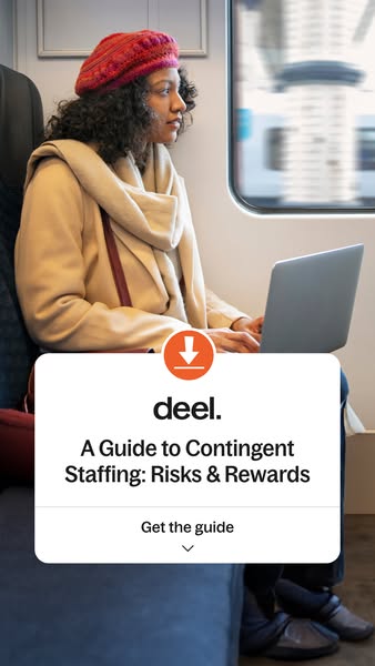 Deel ad: Assess your teams’ performance with Deel Engage