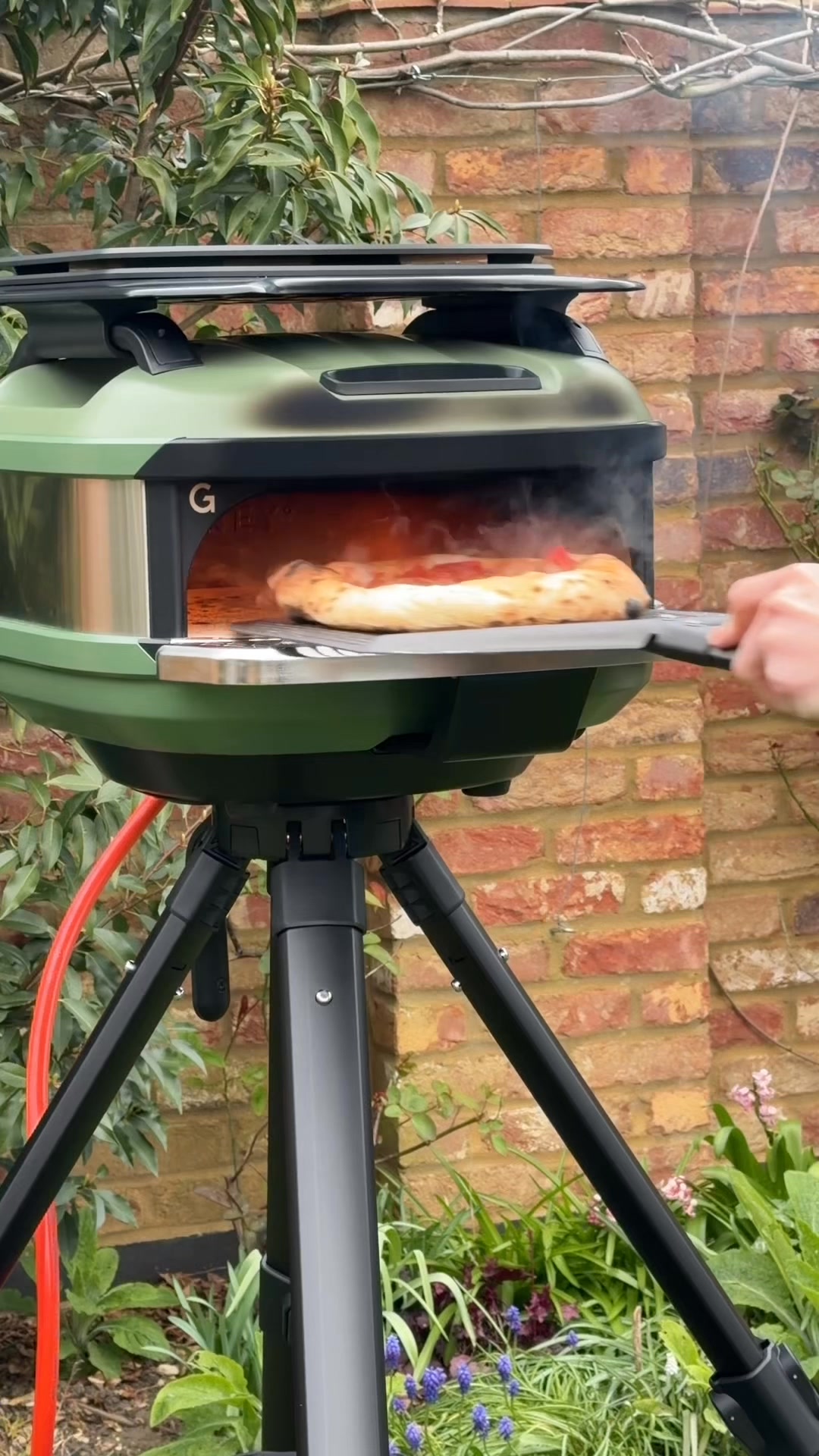 Gozney ad: Big Heat. Perfectly Portable.