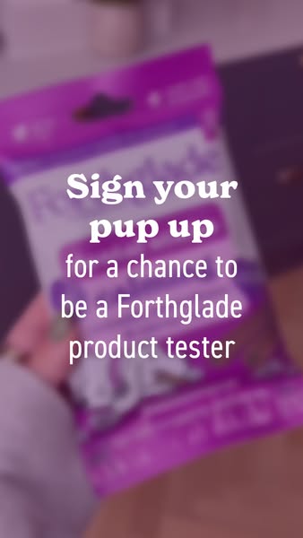 Forthglade Natural Pet Food ad: Taste Testers Wanted 🐶