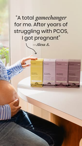 Perelel ad: Trying to conceive with PCOS? Our clinically-proven Conception Support Pack was made for you: ✔ Formulated by top fertility doctors ✔ Suppor