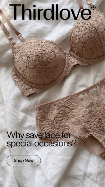 ThirdLove ad: Soft Lace? That's Sexy.