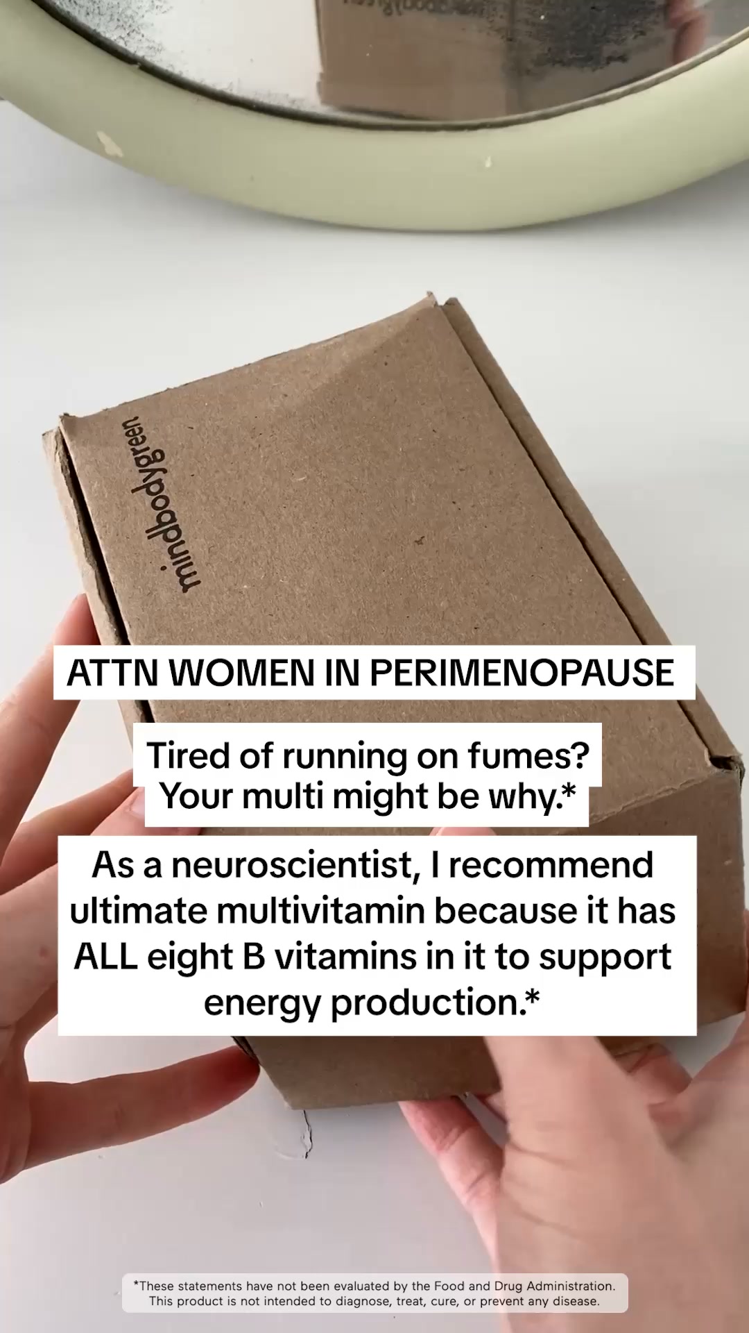 mindbodygreen ad: Just one multi to support healthy aging*