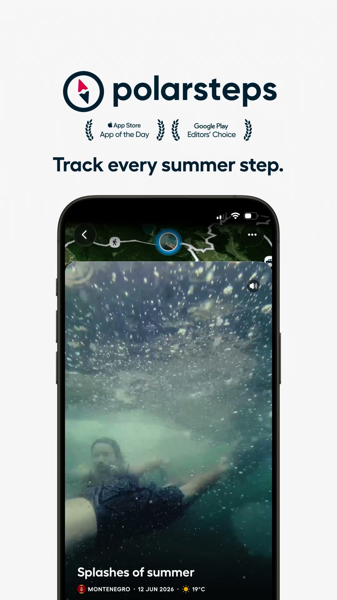 Polarsteps ad: Polarsteps - The app for adventures