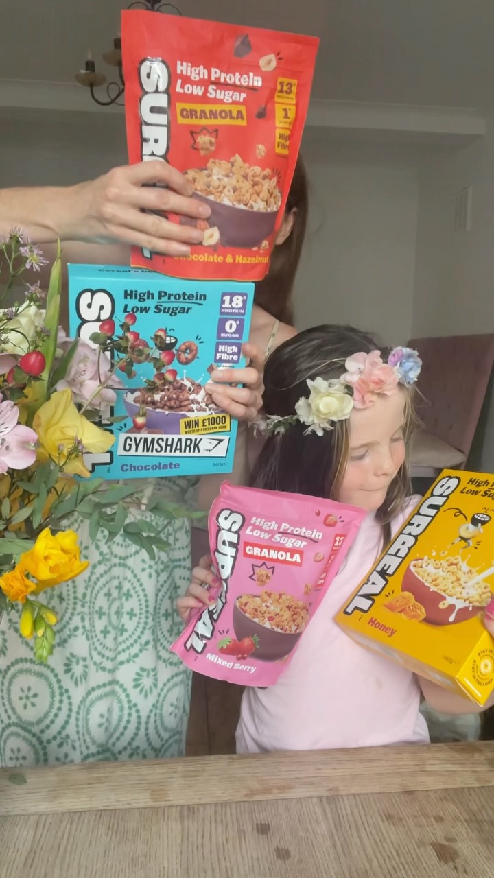 Surreal ad: A yummy breakfast definitely feels gooooooood and we’re loving our cereals from @eat_surreal . . These are high protein, low or zero sugar a